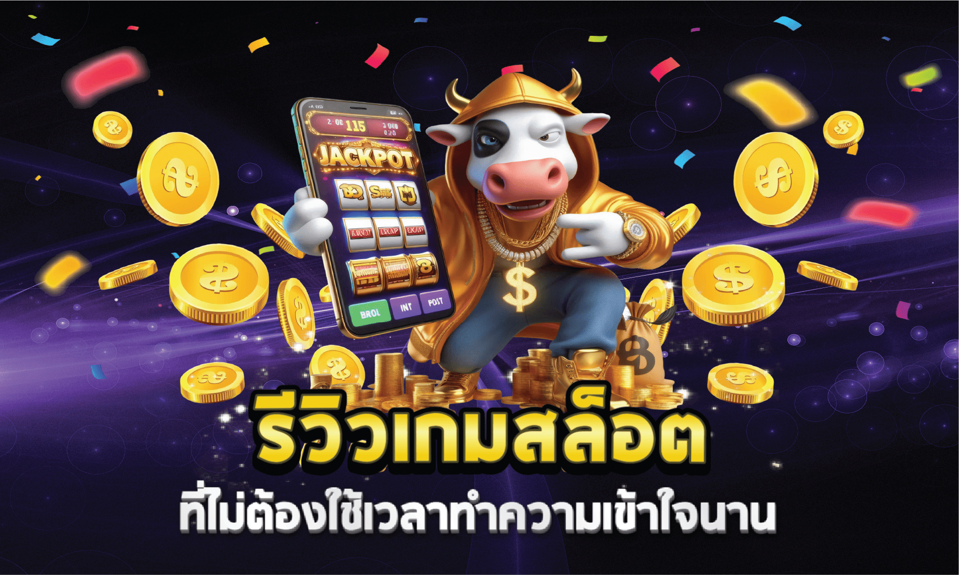รีวิวเกมสล็อตที่ไม่ต้องใช้เวลาทำความเข้าใจนาน